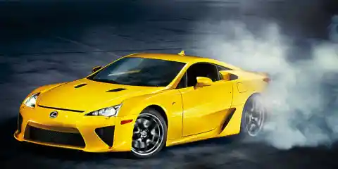 Number Two: Lexus LFA, $375,000